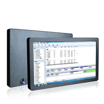 PC d'écran tactile d'Ubuntu Ip66 Aio, ordinateur d'écran tactile d'unité centrale de traitement d'Intel I3 I5