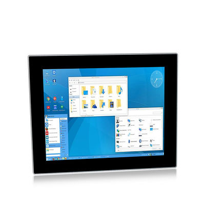 Ip65 12&quot; moniteur capacitif VGA DVI USB HDMI Vesa Mounting de contact de contact multi