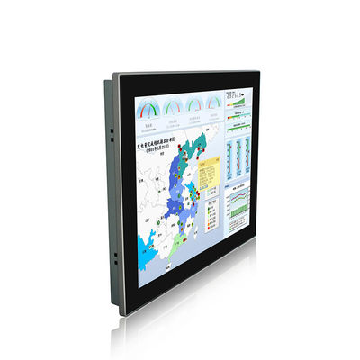 Acier inoxydable 15&quot; lumière du soleil capacitive du moniteur 1500nits de contact lisible