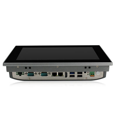 Le noyau Linux de quadruple d'Ip65 J1900 a inclus LAN d'écran tactile de PC de panneau le double