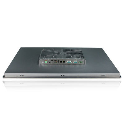 PC incorporé Fanless 24&quot; de contact d'IOT I3 8145U Windows 10 RS232 VGA PCAP