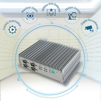 PC industriel adapté aux besoins du client de contrat de X86 Intel I5, PC Fanless de 32G Windows Embedded