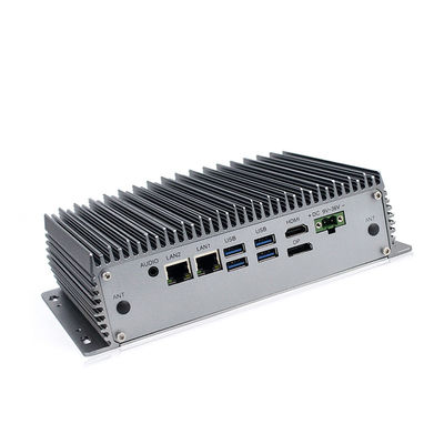 Double Lan Industrial Embedded Box PC d'ODM I5 8265U 24vdc pour des systèmes d'IOT