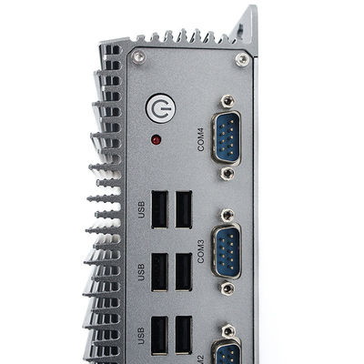 PC Fanless industriel de Rs485 I7 8565U mini, I7 Fanless incorporé Mini Pc