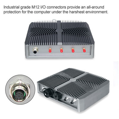 Le PC industriel de RS232 Windows, I7 8565U a enfoncé le PC micro Fanless de solutions d'ordinateur
