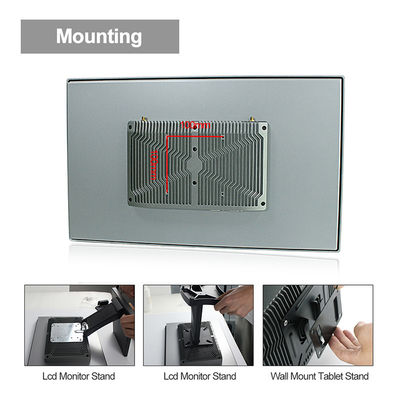 21,5 contact multi PCAP VESA de la GEN I3 I5 I7 de PC de bureau Fanless du panneau IP67 de pouce 8ème