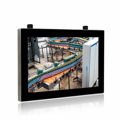 le PC de panneau de l'acier inoxydable 450cd/M2 a entièrement joint pouce 25W d'IP69K 12