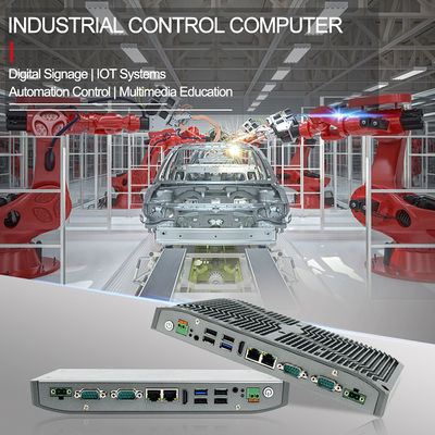 PC incorporé industriel de boîte de RS232 TPM2.0 pour le disque transistorisé de la machine MSATA 64G de plasma de commande numérique par ordinateur