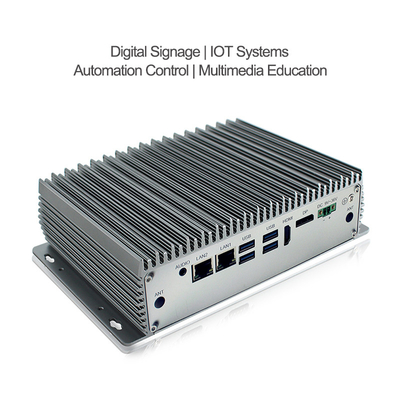 Le PC incorporé industriel Fanless de boîte a adapté le noyau aux besoins du client du quadruple J1900