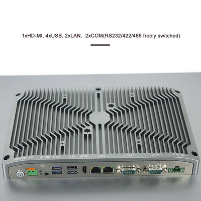 PC incorporé Fanless 21,5&quot; d'écran tactile résistif ordinateurs de panneau de FHD LED I7