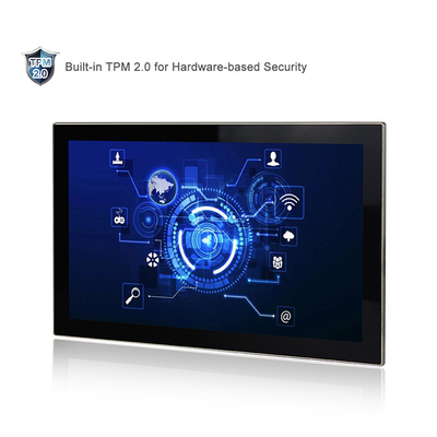 IP65 de bureau a évalué GEN de PC de panneau de catégorie médicale la 8ème I7 Windows11 avec l'acier inoxydable