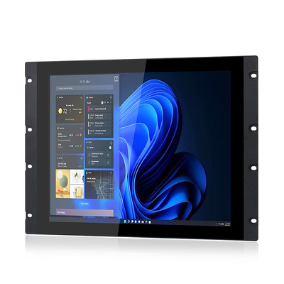 Avant IP65 19&quot; de PC de panneau de bâti de support de contact de PCAP C.C de LED DANS 9V - 36V