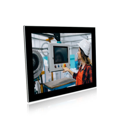 Qualité IP65 a enfoncé le disque transistorisé TPM 2,0 de pouce J1900 4G RAM 64GB du PC 15 de panneau d'acier inoxydable usine