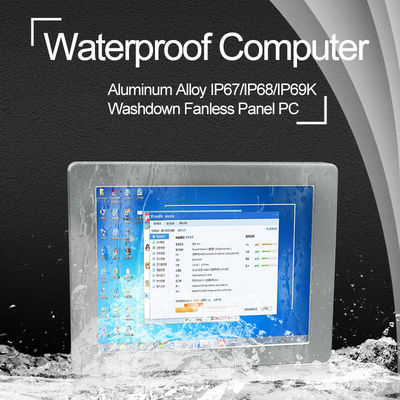 Qualité I5 6200 10 port imperméable de LAN USB RS232 de PC d'écran tactile de pouce facultatif usine