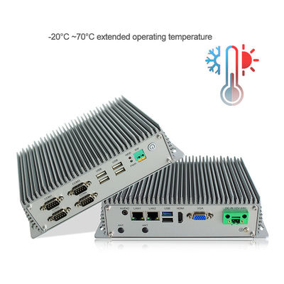 Qualité Le PC incorporé industriel Fanless de boîte a adapté le noyau aux besoins du client du quadruple J1900 usine
